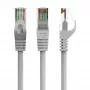 Tinklo kabelis Gembird PP6U-CU-1M RJ-45 Cat6 1m Pilka