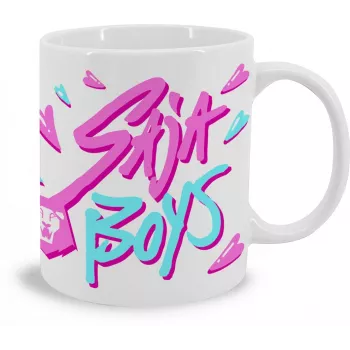 Keraminis puodelis 325ml K-POP Demon Hunters Saja Boys