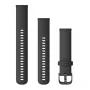 Garmin 010-12932-11 Juodas silikoninis dirželis 20 mm