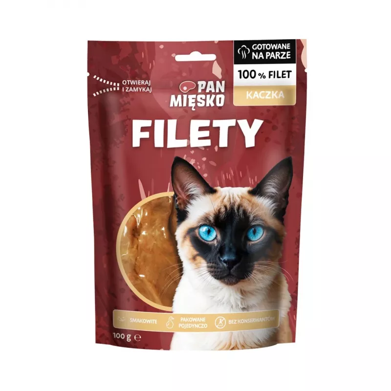 Kačių skanėstas Pan Mięsko antienos filė 100 g