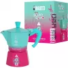 Moka puodas Bialetti Squid Game Blue Pink Aluminium