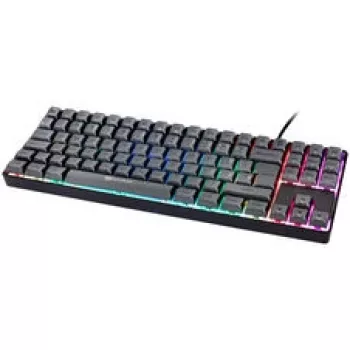 GAMIAC TKL90G Žaidimų klaviatūra, Kailh Blue – juoda/pilka