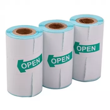 Hismart HS083410 termo lipdukų popierius 52x30 mm (3 rulonai)