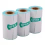 Hismart HS083410 termo lipdukų popierius 52x30 mm (3 rulonai)