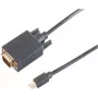 shiverpeaks BS10-54055 Laidinės sąsajos adapteris Mini DisplayPort → VGA, juodas