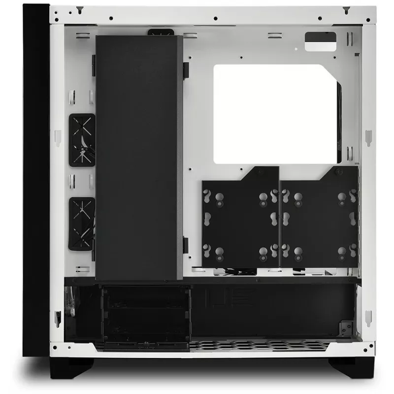 Korpusas Sharkoon ELITE SHARK CA300H - Bokštinis - Baltas - ATX / EATX / micro ATX / Mini-ITX - Metalinis - Grūdintas stiklas - Žaidimams
