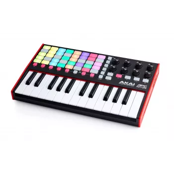 MIDI valdiklis AKAI APC Key 25 MK2 – 25 jautrių klavišų, 40 RGB pledų, 8 rankenėlių, USB maitinimas