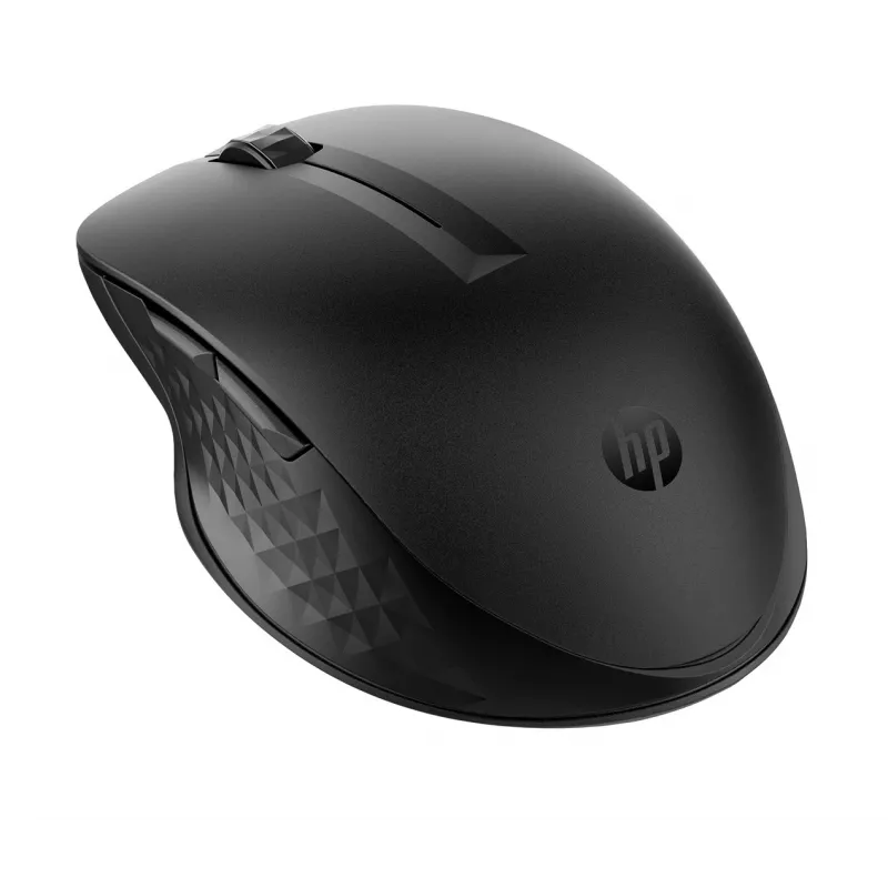 HP 435 Multi-Device Wireless Mouse, ambidextrinė, RF Wireless + Bluetooth, 4000 DPI, juoda