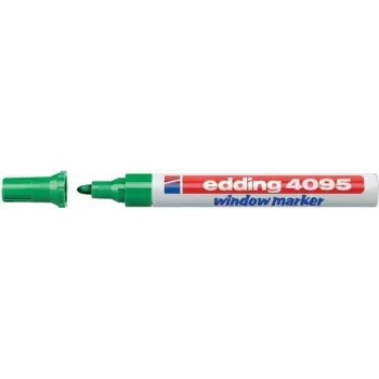 Kreidinis žymeklis Edding 4095 žalias 10 vnt.