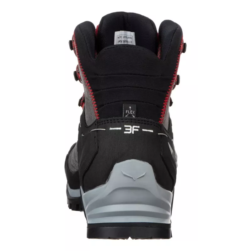 Salewa MTN Trainer Mid GTX vyriški batai, anglies, pilka, raudona