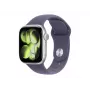Apple Watch Series 11 GPS + Cellular 42mm erdvės pilkos spalvos aliuminio korpusas su juodu sportiniu dirželiu - S/M