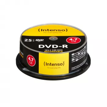DVD-R Intenso 4.7GB 16x 25 vnt.