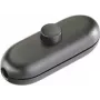 BACHMANN Cord Inline Switch 924.024 serijos 5044 išjungimo jungiklis 1 pol. juodas/juodas 924.024
