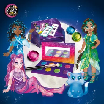 Lisciani Moon Academy Moon Eyeshadows vaidmenų žaidimo makiažo rinkinys