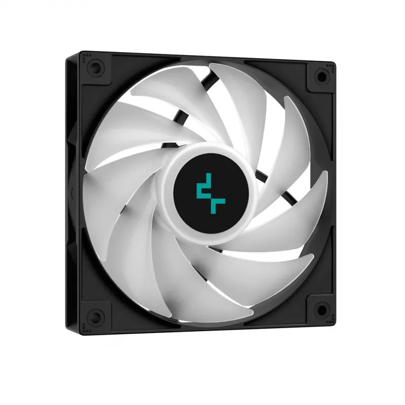 DeepCool AG400 Digital BK ARGB procesoriaus aušintuvas 12 cm juodas 1 vnt.