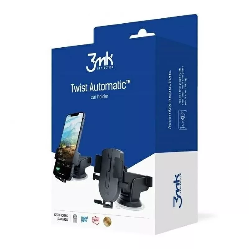 3MK Automatinis telefono laikiklis automobiliui universalus