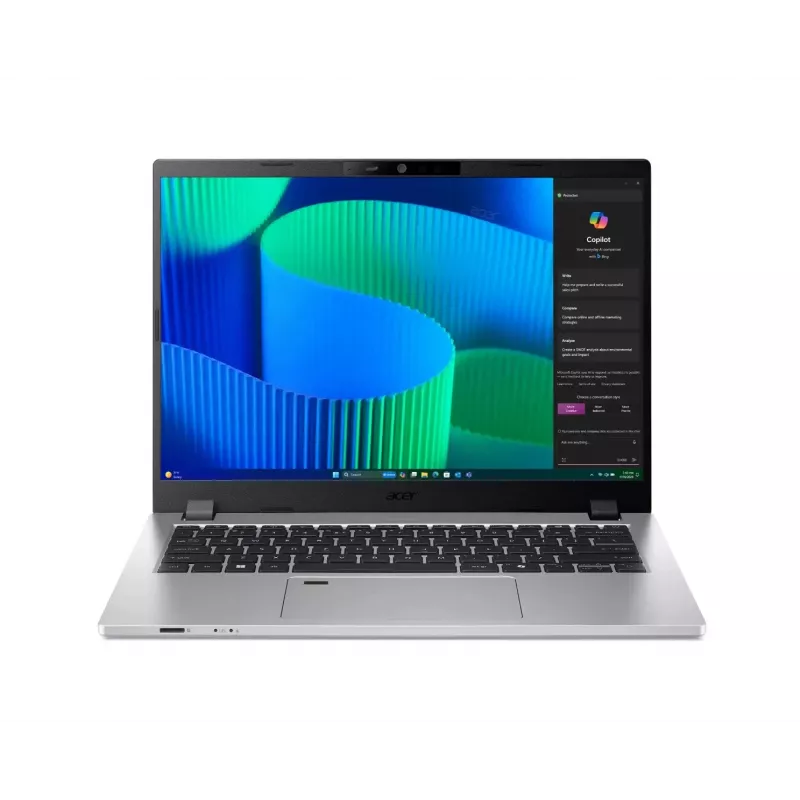 Nešiojamas kompiuteris Acer TravelMate P2 TMP214-56-TCO-54AL 14 colių Intel Core 5 120U 16 GB 512 GB Intel Graphics Windows 11 Pro