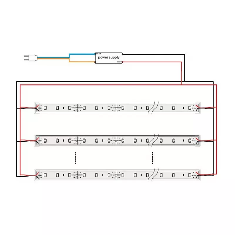 Synergy 21 LED lanksti juosta 3528 - 60 KW DC12V 24W IP65
