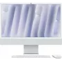 Apple iMac 24 inch sidabrinis / M4-10C-CPU 10C-GPU / 24 GB / 1 TB SSD / NK-ID-Vokiškas / MM2 / 1 Gb Ethernet (Z1K1-00100010)