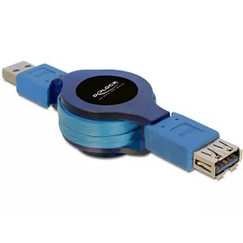 USB 3.0 ilginimo kabelis DeLOCK 82649, 1,20 m, ištraukiamas, vyriškas/moteriškas