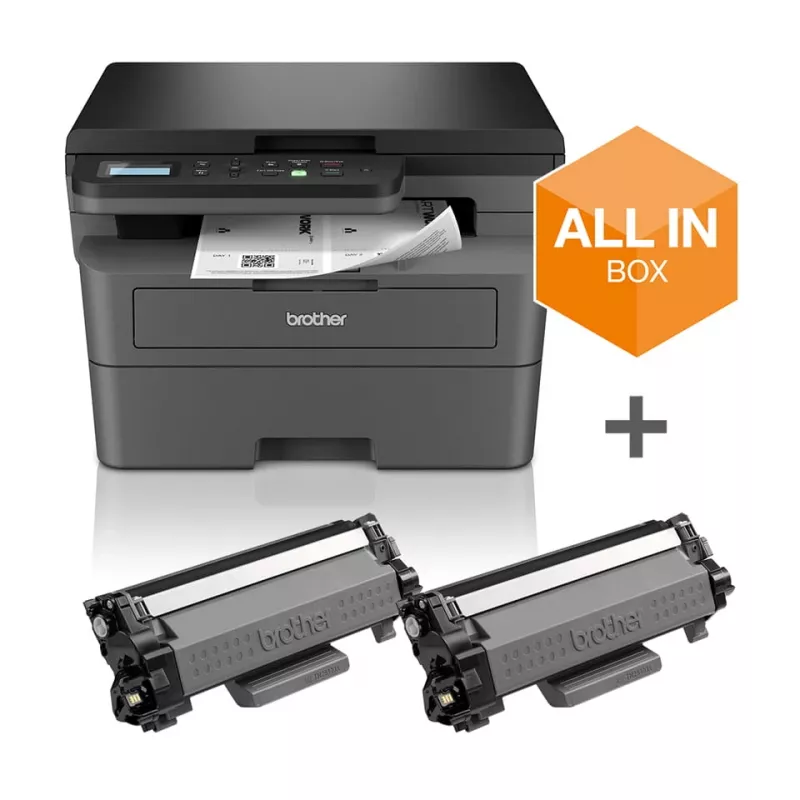 Brother DCP-L2627DWXL daugiafunkcis spausdintuvas Lazerinis A4 1200 x 1200 DPI 32 ppm Wi-Fi