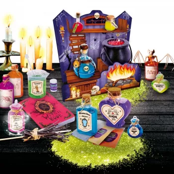 Edukacinis mokslo rinkinys Liscianigiochi Crazy Science Witches House (modelis 304-PL100255)