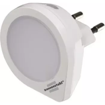 Kištukinis naktinis šviestuvas Brennenstuhl NL 01 QD, LED, 1 lempa, 220–240 V, baltas, 180° spindulys