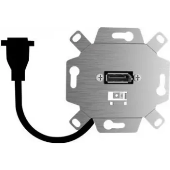 Rutenbeck KM-DP KP Up 0 Pigtail 15 cm Metal – DisplayPort kištukinis mechanizmas