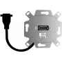 Rutenbeck KM-DP KP Up 0 Pigtail 15 cm Metal – DisplayPort kištukinis mechanizmas