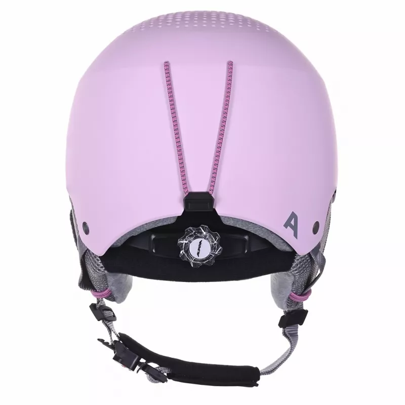 Žieminis šalmas ALPINA ZUPO (šviesiai rožinis matinis, 51-55 cm, naujas 2021 m.)