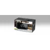 Radijo laikrodis Muse M-192 CR – skaitmeninis laikrodis, FM imtuvas, 1,8 colio LED ekranas, juodo medžio spalva, AC 100–240V, AAA atsarginė baterija