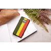 Apsauginis dėklas Samsung Galaxy Note 9 medinis ir polikarbonatinis Reggae Black