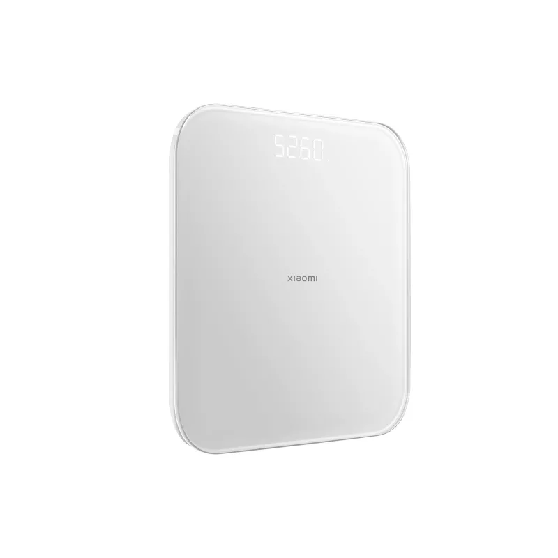 Asmeninės elektroninės svarstyklės Xiaomi Smart Scale S200 – maks. 150 kg, tikslumas 50 g, 280×280×24,5 mm, balta