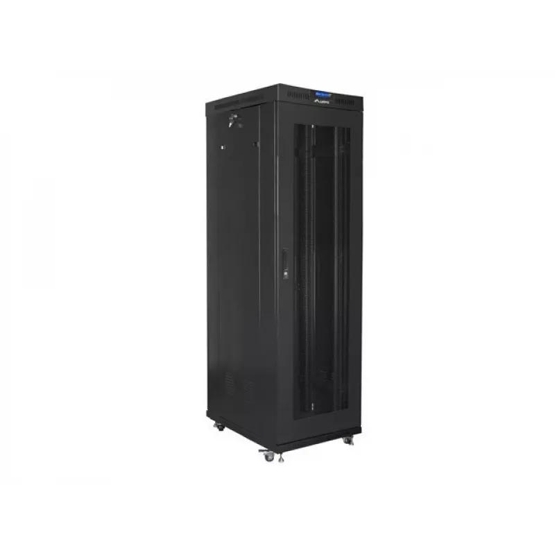 Laisvai pastatomas stovas Lanberg FF01-6042-23BL 42U 1200kg Juodas