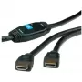 HDMI aukštos spartos laidas ROLINE 30m su stiprintuvu