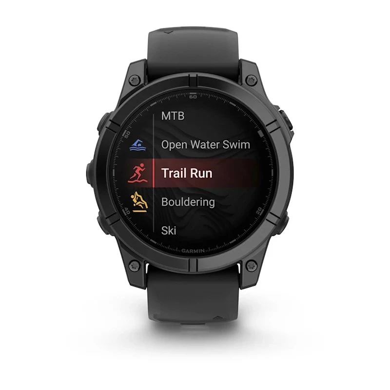 Garmin Fenix E 3.3 cm (1.3 inch) AMOLED 47 mm skaitmeninis 416 x 416 pikselių jutiklinis ekranas juodas Wi-Fi GPS (palydovas)