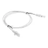 Tinklo kabelis LANBERG PCU5-10CC-0100-S RJ-45 Cat5e U/UTP, 1 m, pilkas
