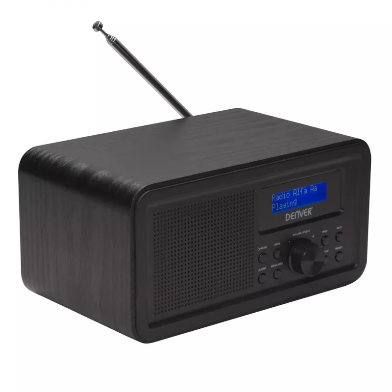 DENVER DAB-30BLACK asmeninis radijas DAB+ / FM
