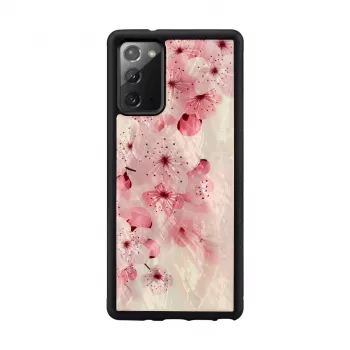 Apsauginis telefono dėklas iKins Samsung Galaxy Note 20 – Lovely Cherry Blossom dizainas