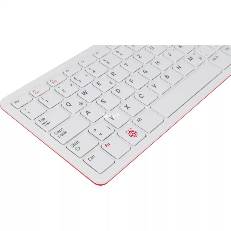 Laidinė USB klaviatūra Raspberry Pi KEYBOARD DE RB-TASTA01W – vokiškas išdėstymas