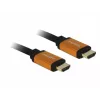 HDMI kabelis DeLOCK 85727 1 m, A tipo kištukas – A tipo kištukas, juodas auksu