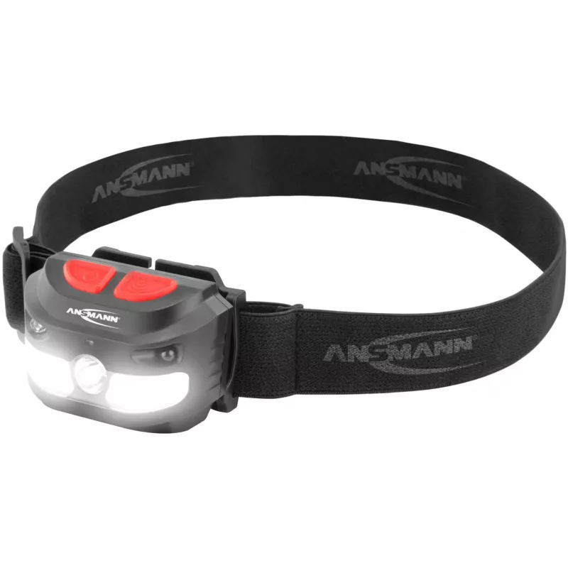 Žibintuvėlis ant galvos Ansmann HD250RS juodas COB LED 4W IP54