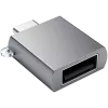 Satechi USB-C į USB 3.0 adapteris Space Gray – kompaktiškas ir aukštos kokybės