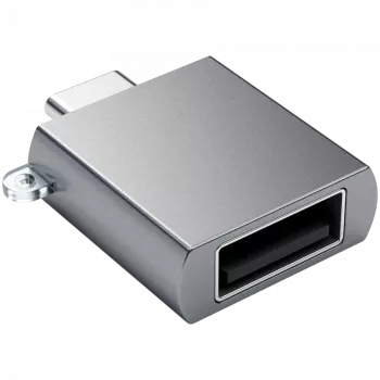 Satechi USB-C į USB 3.0 adapteris Space Gray – kompaktiškas ir aukštos kokybės