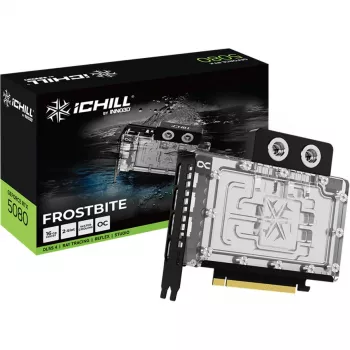 INNO3D iChill GeForce RTX 5080 FROSTBITE 16GB GDDR7 vaizdo plokštė