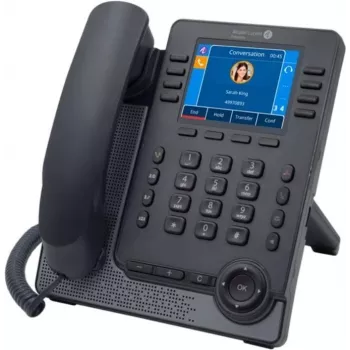 IP telefonas Alcatel M7s pilka su laidiniu rageliu 3,5 colio ekranas