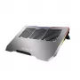 Aušintuvas nešiojamam kompiuteriui Tellur TLL491321, 17,3 colių, 3 ventiliatoriai, RGB LED apšvietimas