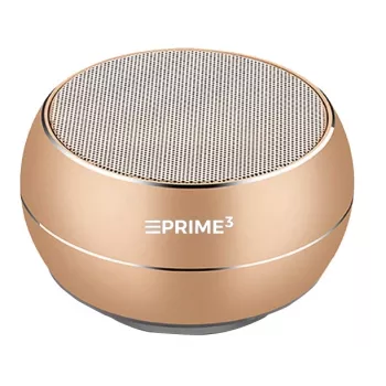 Pristatomasis garsiakalbis Prime3 PRIME 3 SOUL ABT03GL (auksinė spalva) (5h, įkraunama baterija), Bluetooth garsiakalbis, auksinis