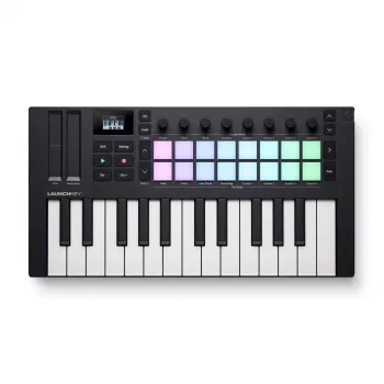 Novation Launchkey Mini 25 MK4 – MIDI klaviatūra 25 klavišų