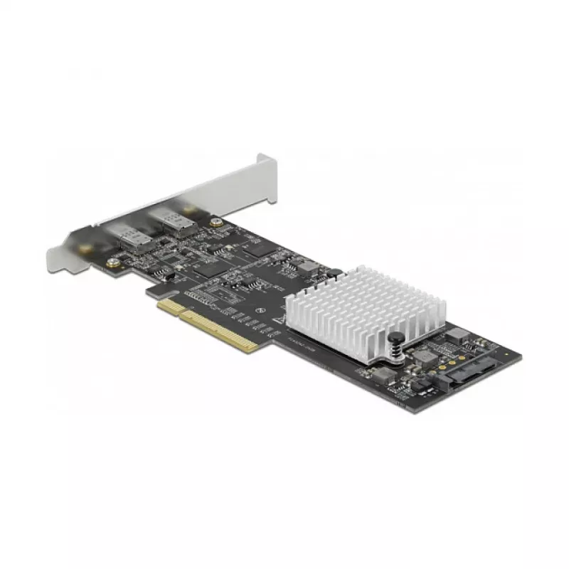 PCI Express x8 kortelė DeLOCK 89009 su dviem USB-C 3.2 Gen 2x2 prievadais